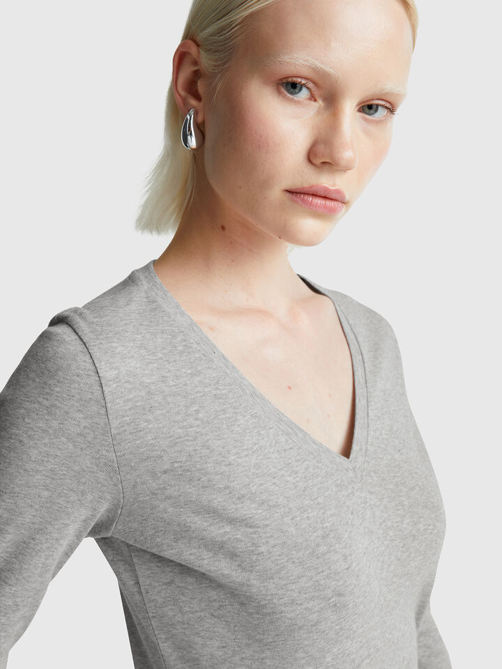T-SHIRT L/S Mujer image number 4